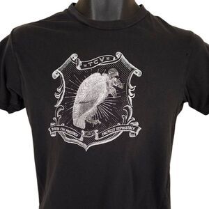 Them Crooked Vultures T Shirt Mens Size XS Black TCV Hard Rock Band Tee